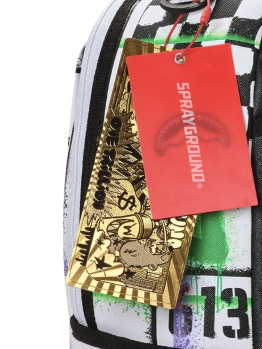 Sprayground Stencil Pencil Continental Backpack